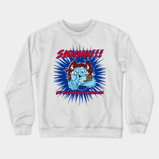 Shhhh!!! We're Watching Horror - Unisex Crewneck Sweatshirt